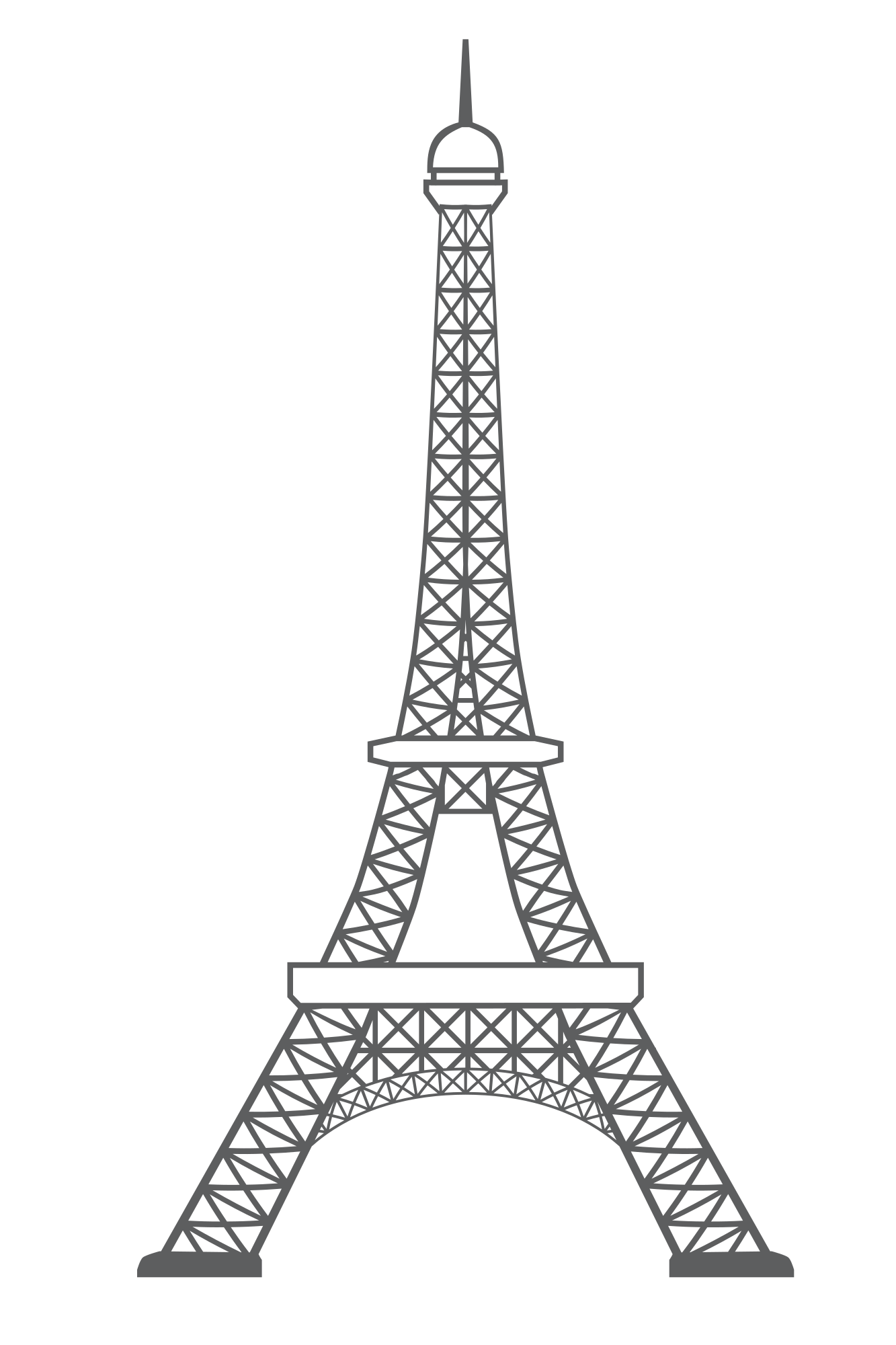 Eiffel Tower illustration